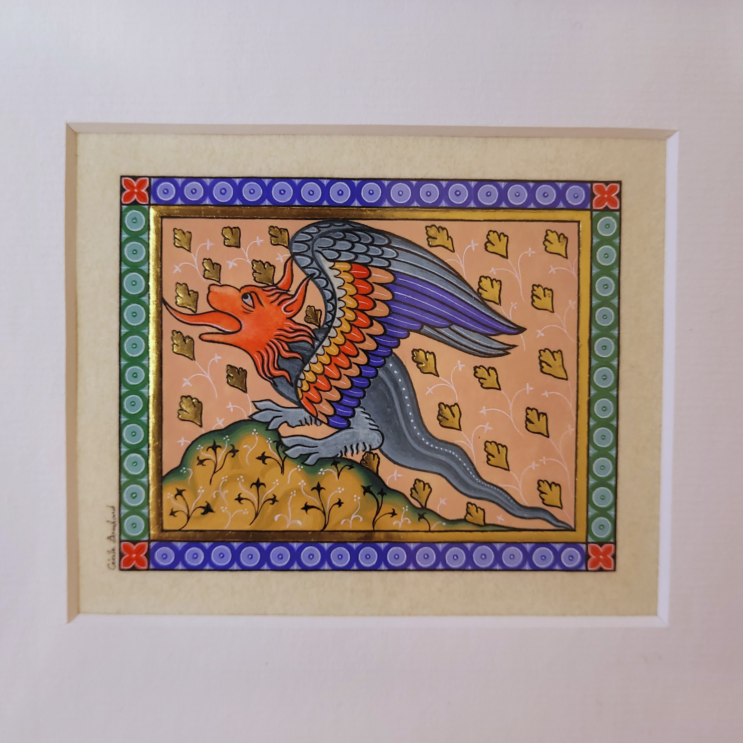Bestiaire médiéval : Dragon