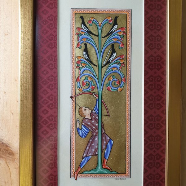 Medieval Bestiary : magpies