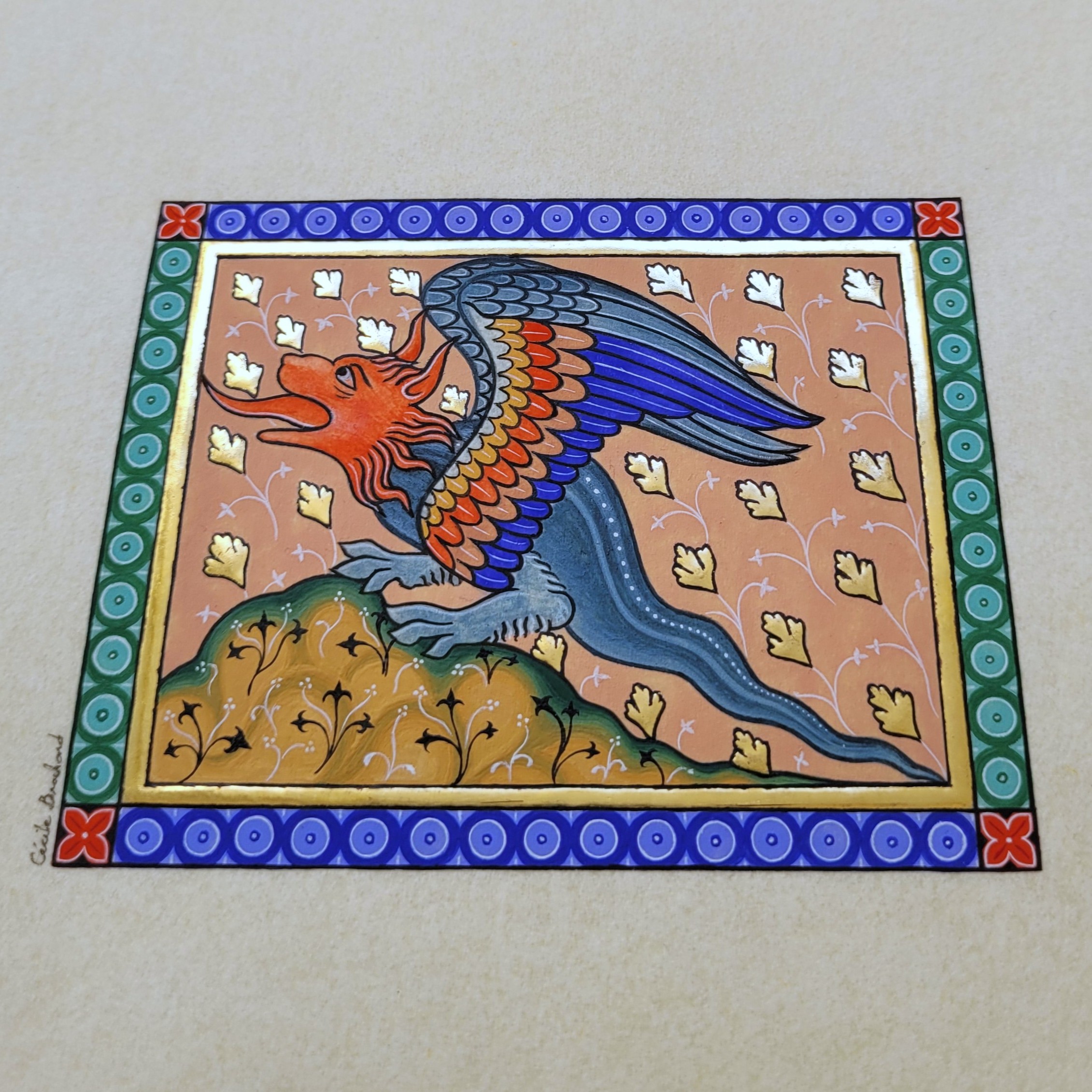 Bestiaire médiéval : Dragon